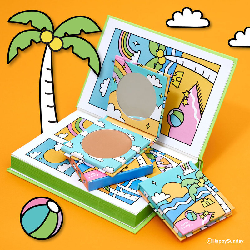 HAPPY SUNDAY Happy Sun Kiss Bronzer 7g ( สินค้าหมดอายุ : 2025.10.02 ) 