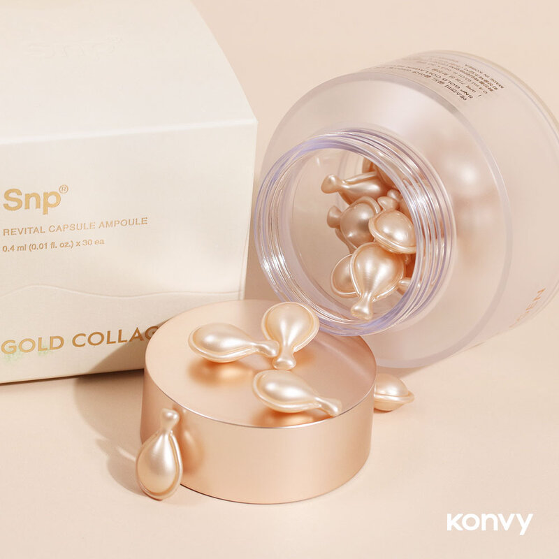 SNP Gold Collagen Revital Ampoule 30 Capsules