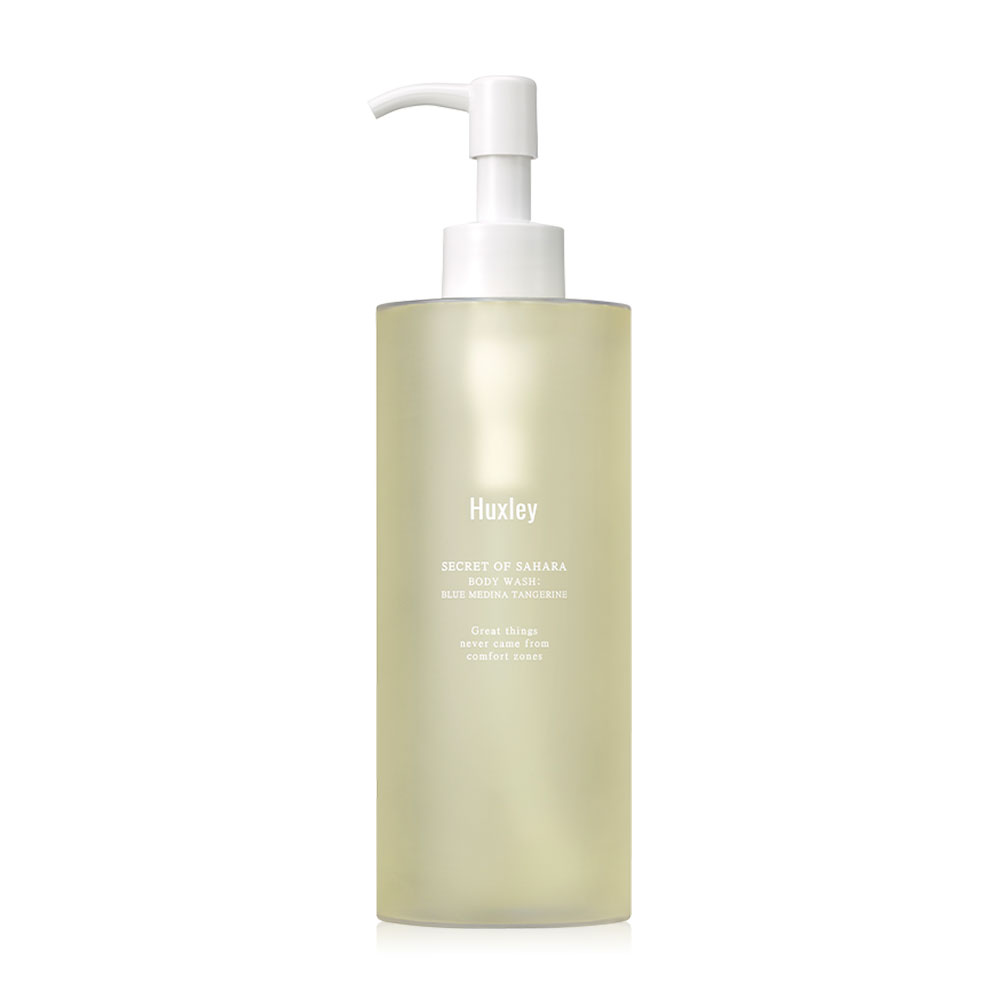 Huxley Body Wash Blue Medina Tangerine 300ml ( สินค้าหมดอายุ : 2025.12.19 ) 
