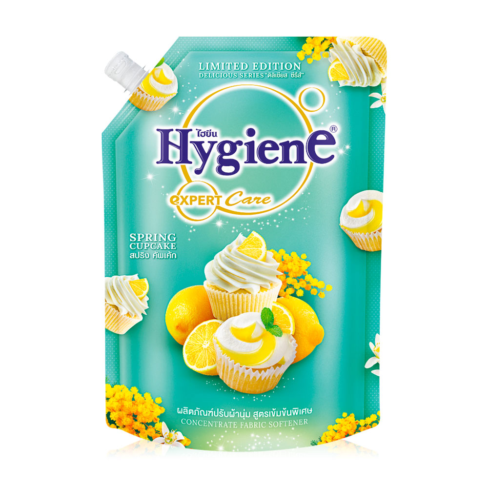 Hygiene Delicious Series Concentrate Fabric Softener 1100ml #Spring Cupcake