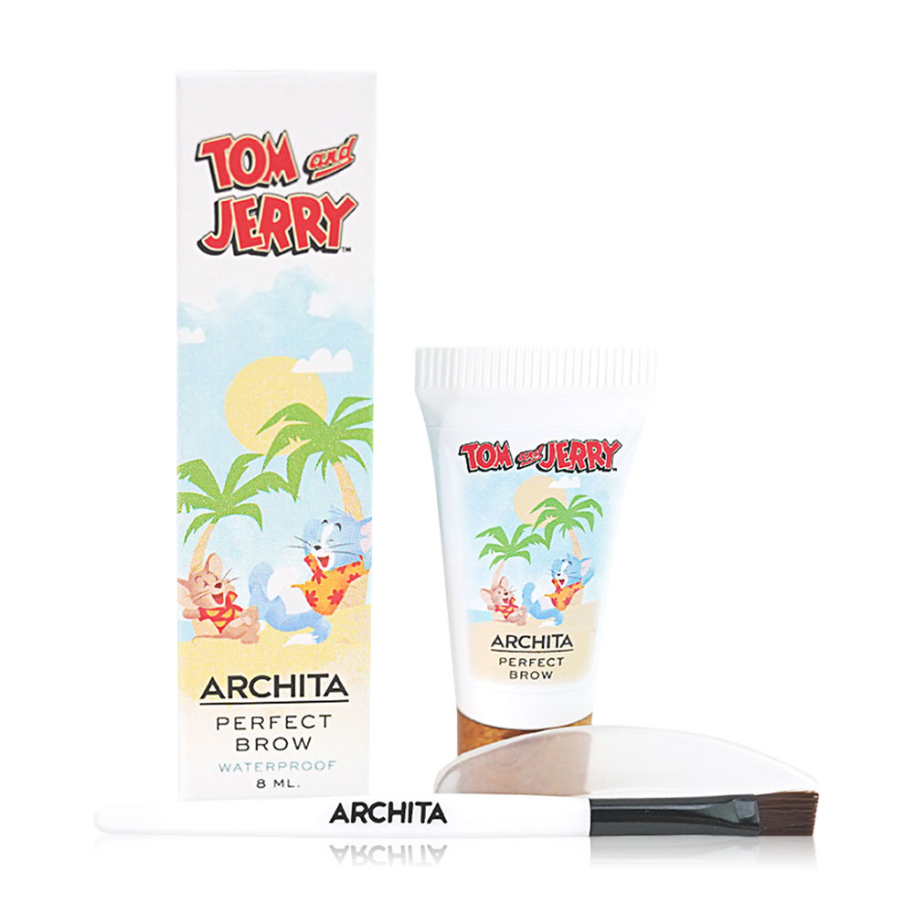 ARCHITA Tom And Jerry Perfect Brow 8g #Choco Love ( สินค้าหมดอายุ : 2026.03.14 ) 