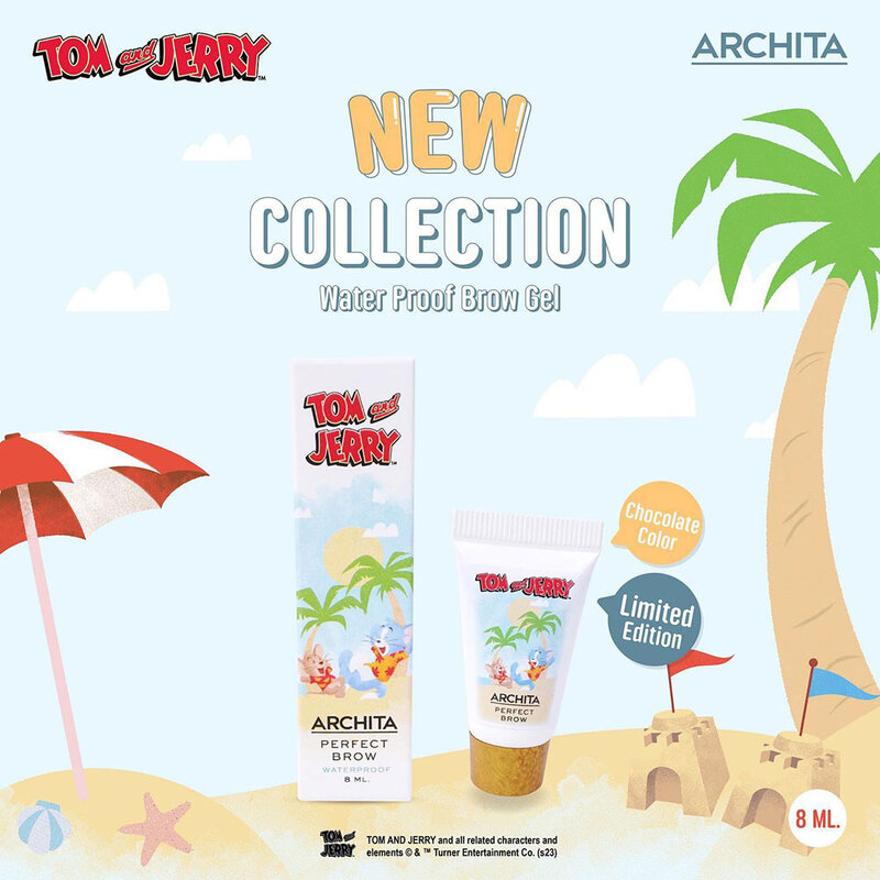 ARCHITA Tom And Jerry Perfect Brow 8g #Choco Love ( สินค้าหมดอายุ : 2026.03.14 ) 