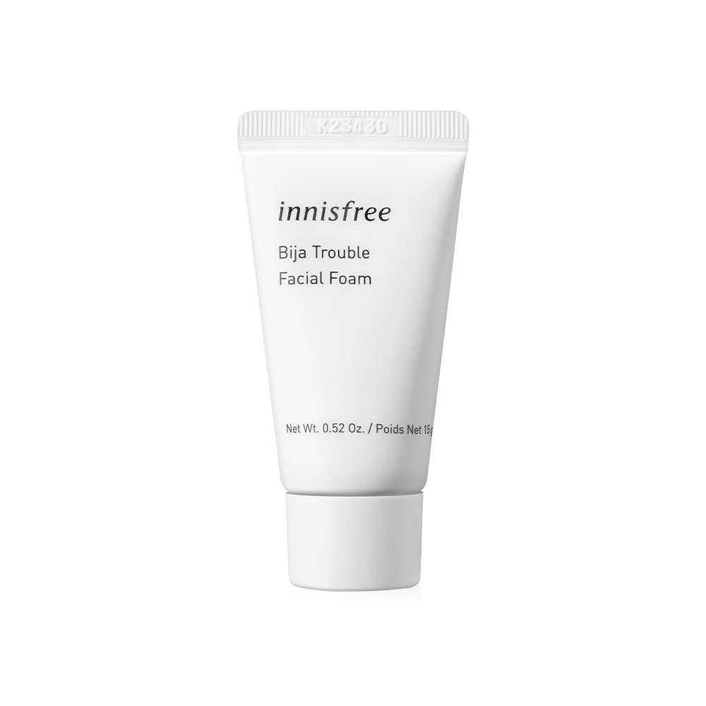 Innisfree Bija Trouble Facial Foam 15g ( สินค้าหมดอายุ : 2025.08.16 ) 