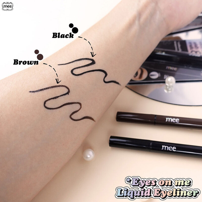 Mee Eyes On Me Liquid Eyeliner  0.8ml #Brown