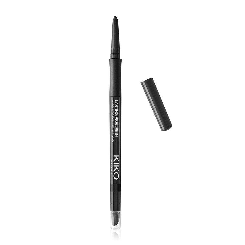 KIKO MILANO Lasting Precision Automatic Eyeliner And Khôl 0.35g #16 Black ( สินค้าหมดอายุ : 2026.02.27 ) 