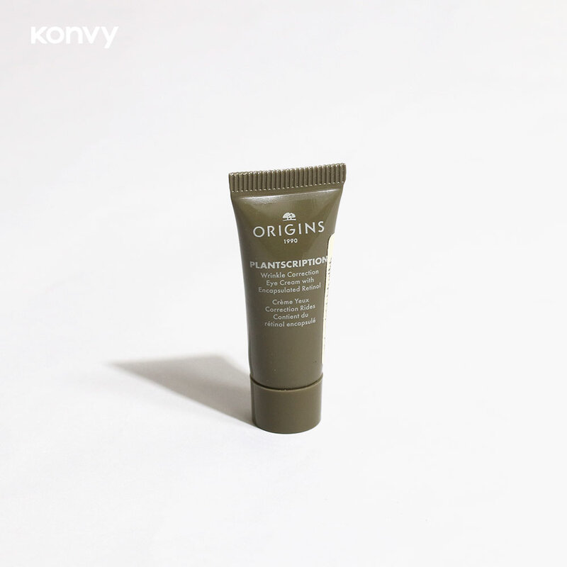 Origins Plantscription Wrinkle Correction Eye Cream 5ml ( สินค้าหมดอายุ : 2026.03.01 ) 
