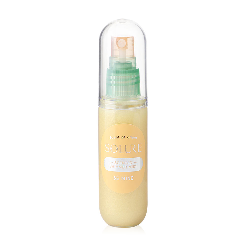 SOLURE Scented Shimmer Mist #Be Mine 40ml ( สินค้าหมดอายุ : 2026.03.01 ) 