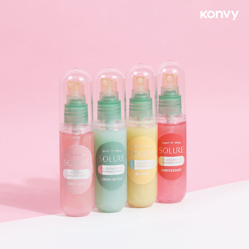 SOLURE Scented Shimmer Mist #Crush On You 40ml ( สินค้าหมดอายุ : 2026.03.01 ) 