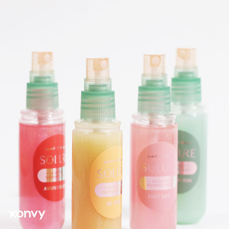 SOLURE Scented Shimmer Mist #Crush On You 40ml ( สินค้าหมดอายุ : 2026.03.01 ) 