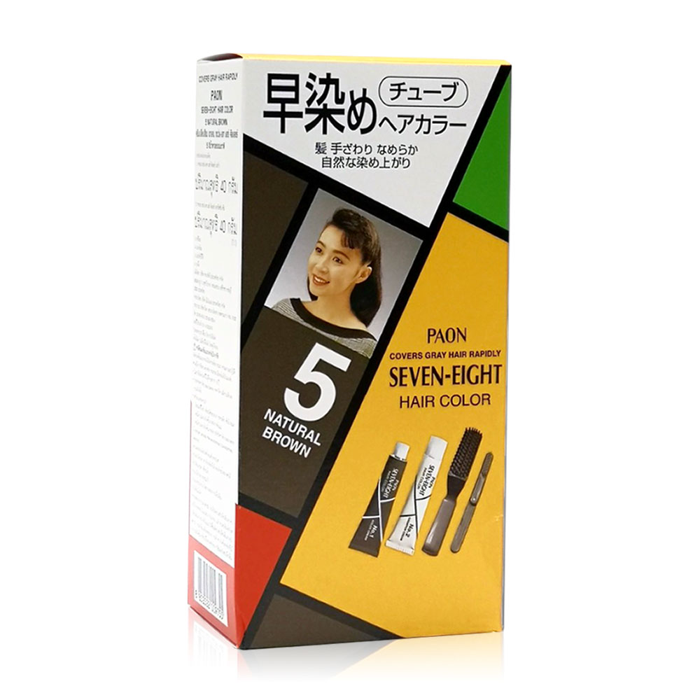 PAON Seven-Eight Permanent Hair Color #B5 Natural Brown