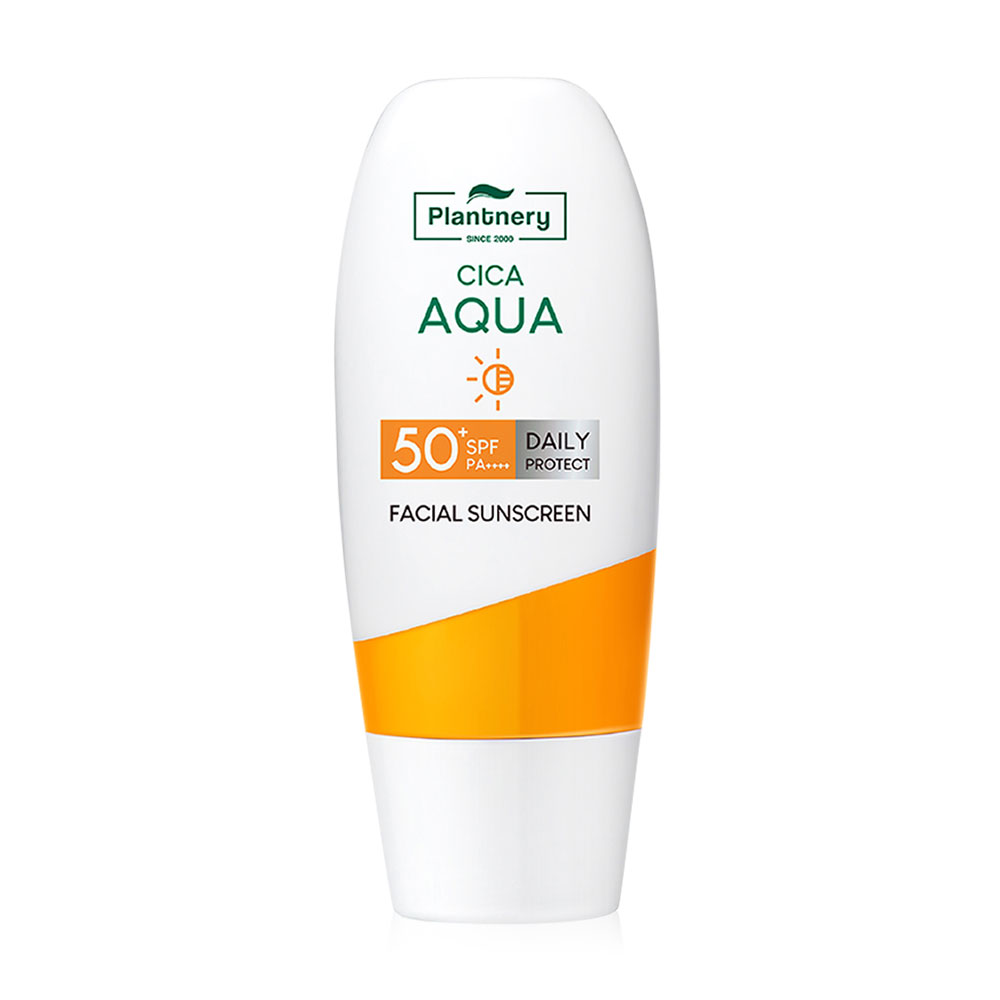 Plantnery CICA Ceramide Aqua UV Defence SPF50+ PA++++ 50ml ( สินค้าหมดอายุ : 2026.02.22 ) 