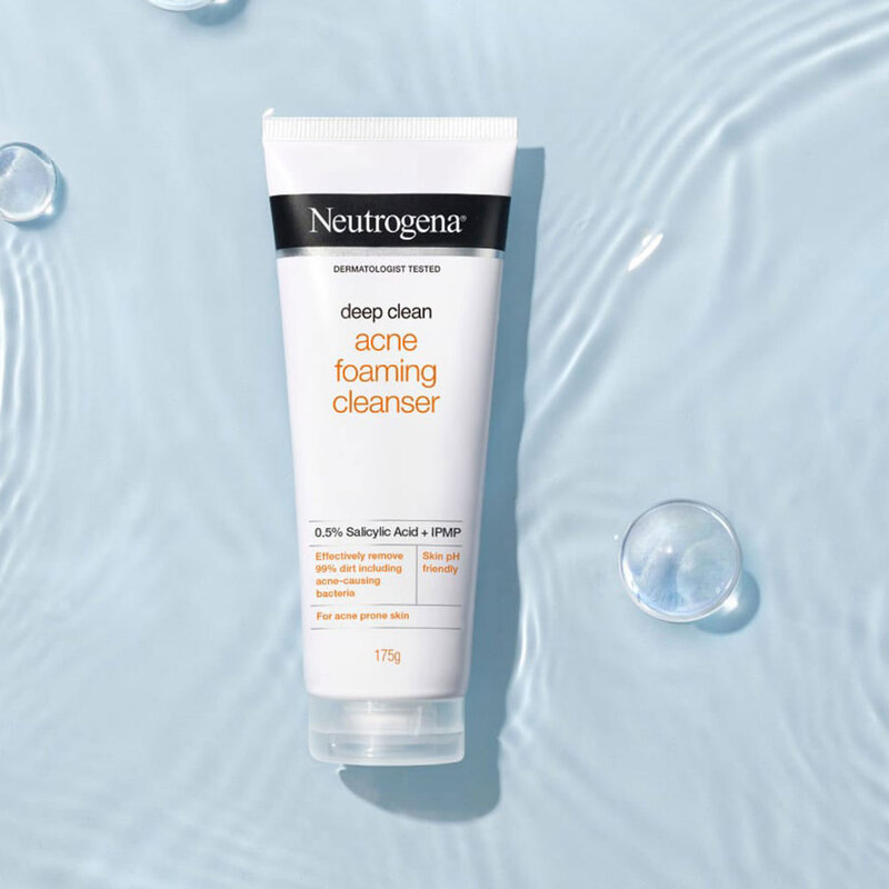 [Free Gift] Neutrogena Deep Clean Acne Foaming Cleanser 100g