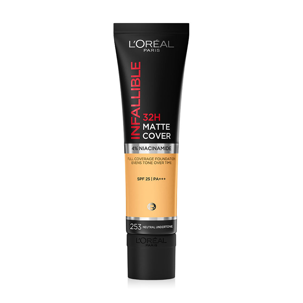 Loreal Paris Infallible 32H Matte Cover SPF25 PA+++ Foundation 30g #253