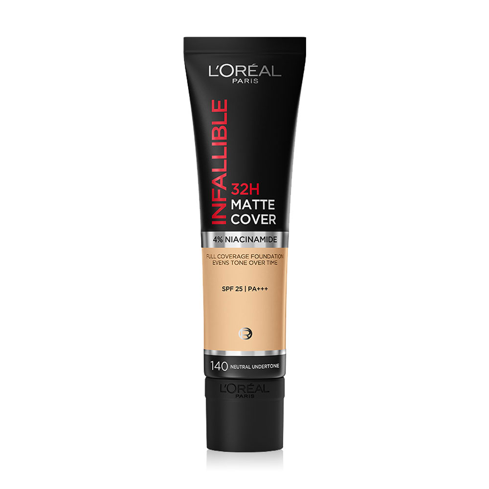 Loreal Paris Infallible 32H Matte Cover SPF25 PA+++ Foundation 30g #140