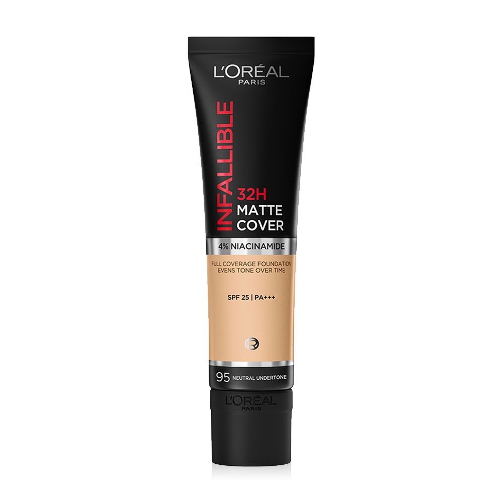Loreal Paris Infallible 32H Matte Cover SPF25 PA+++ Foundation 30g #95