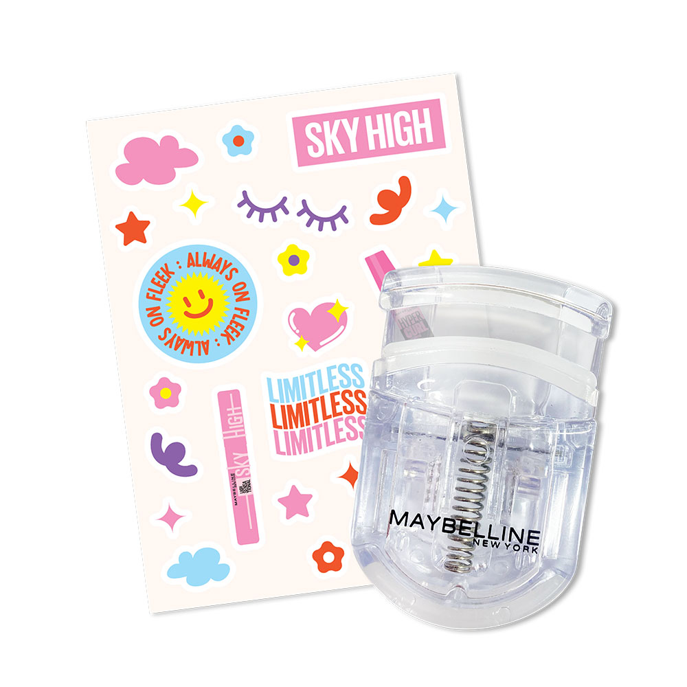 [Free Gift] Maybelline New York Lash Curler + Sticker