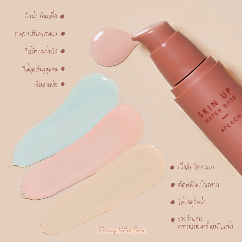 Merrezca Skin Up Water Base 30ml #Peach