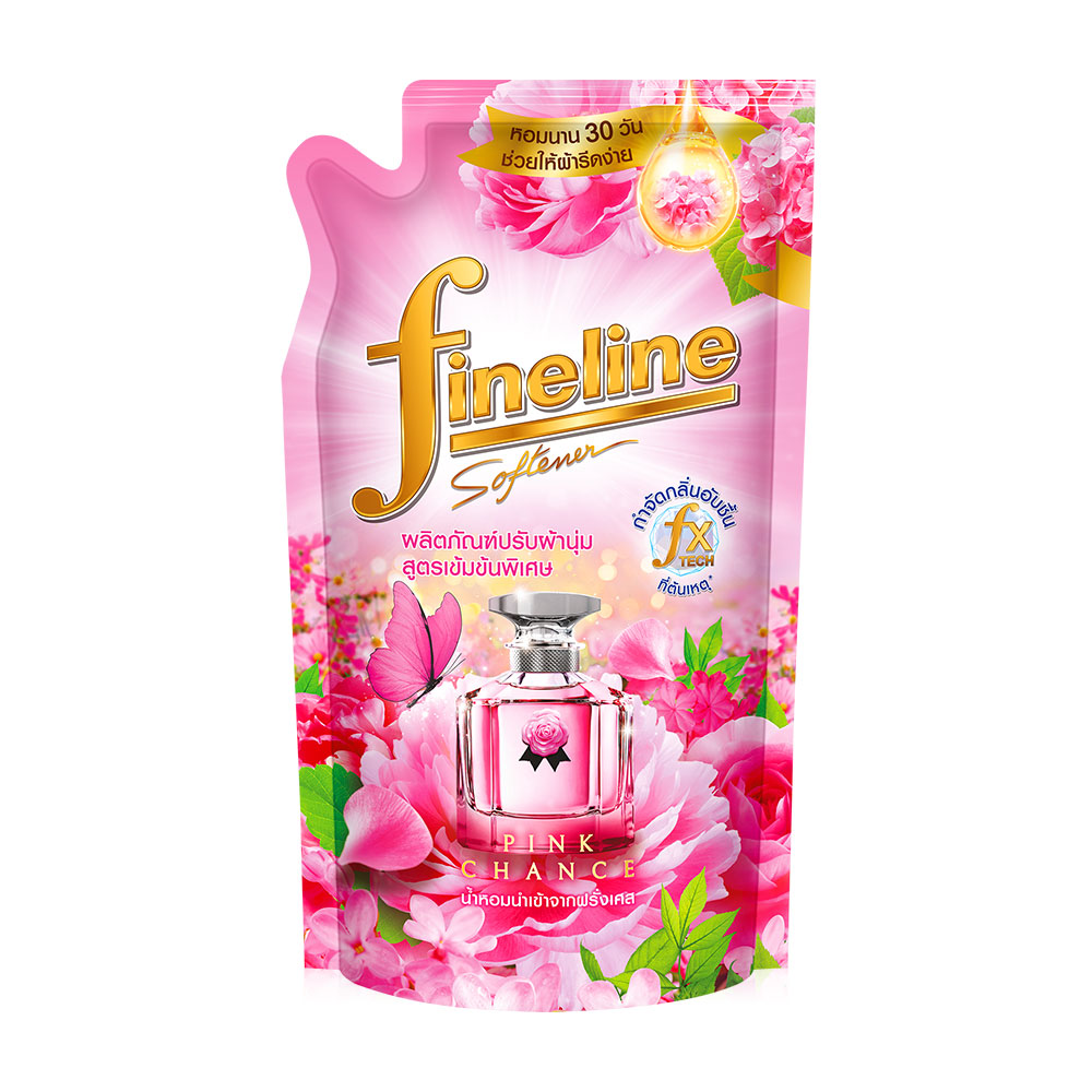 Fineline Fabric Softener Concentrated Premium Perfume Pink Chance 450ml