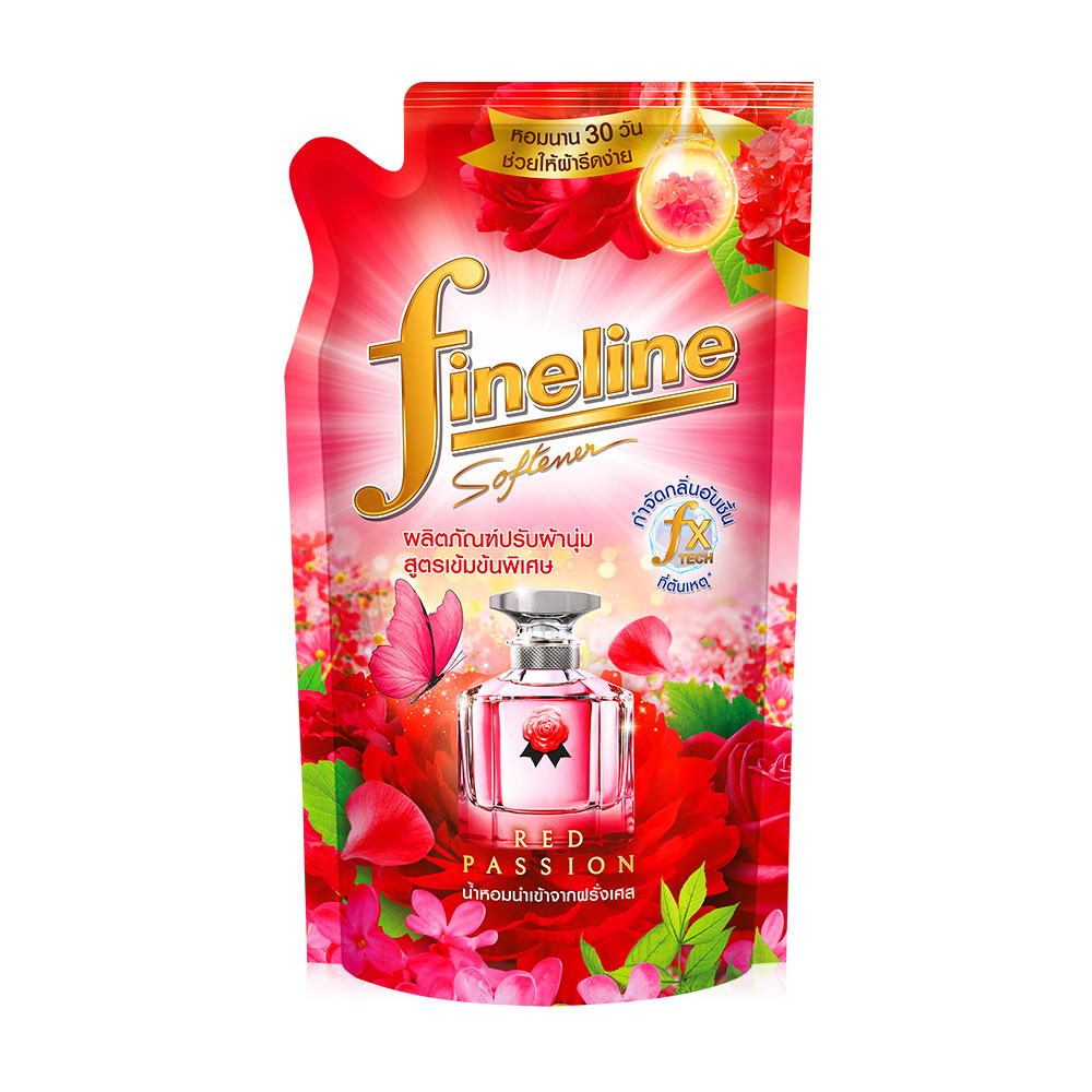 Fineline Fabric Softener Concentrated Premium Perfume Red Passion 450ml