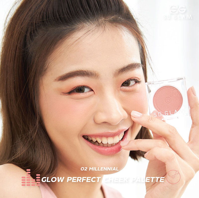 So Glam Glow Perfect Cheek Palette 5g #02 Millenial