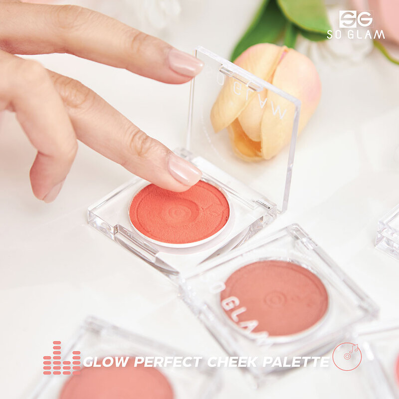 So Glam Glow Perfect Cheek Palette 5g #03 Flamazing
