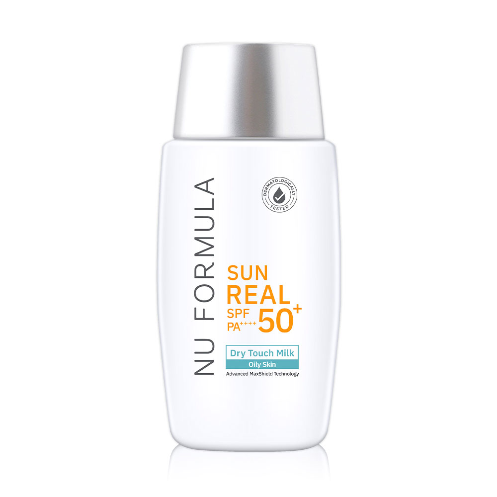 Nu Formula Sun Real SPF50+/PA++++ Dry Touch Milk 40g