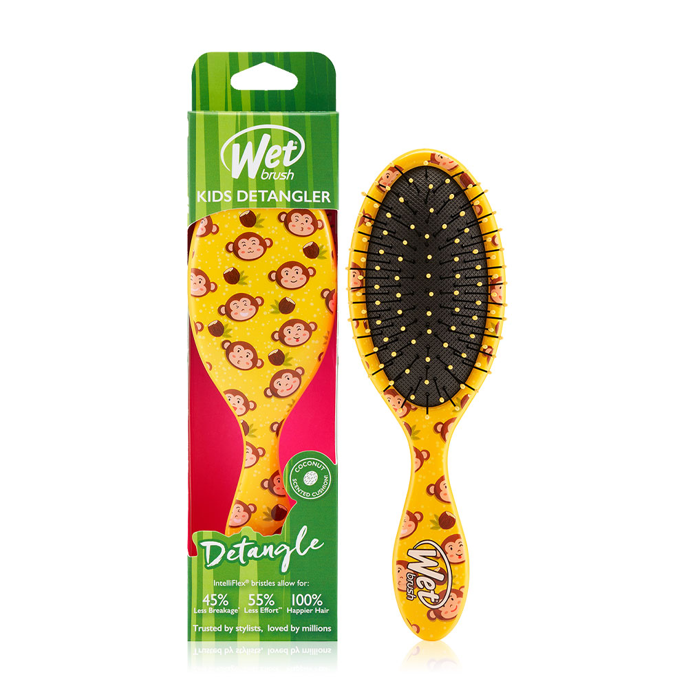 Wet Brush Kids Detangler Scented Sweet Treats 1pc #Monkey