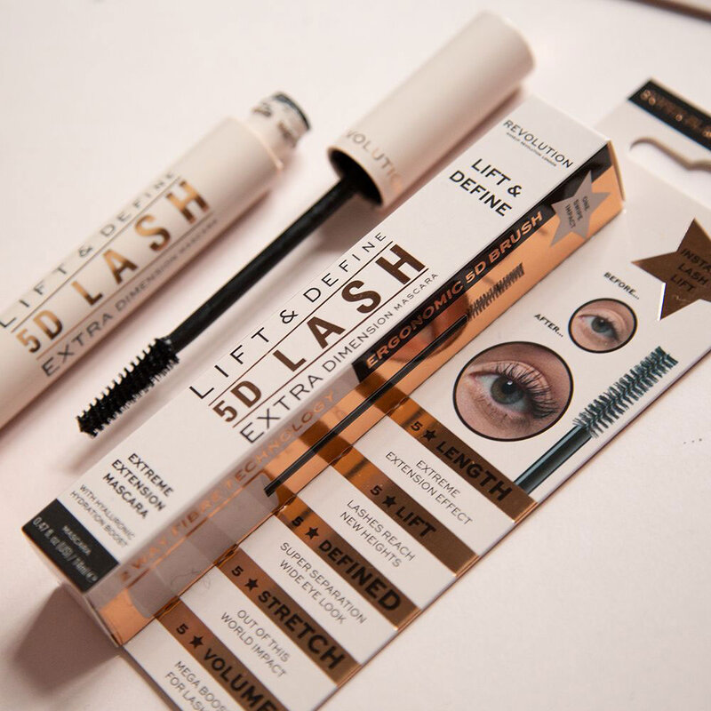 Makeup Revolution Lift & Define 5D Lash Extra Dimension Mascara 14ml