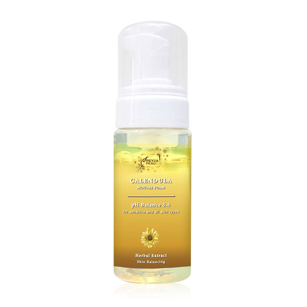 Freyja Peau Calendula Mousse Foam 100ml ( สินค้าหมดอายุ : 2026.02.14 ) 