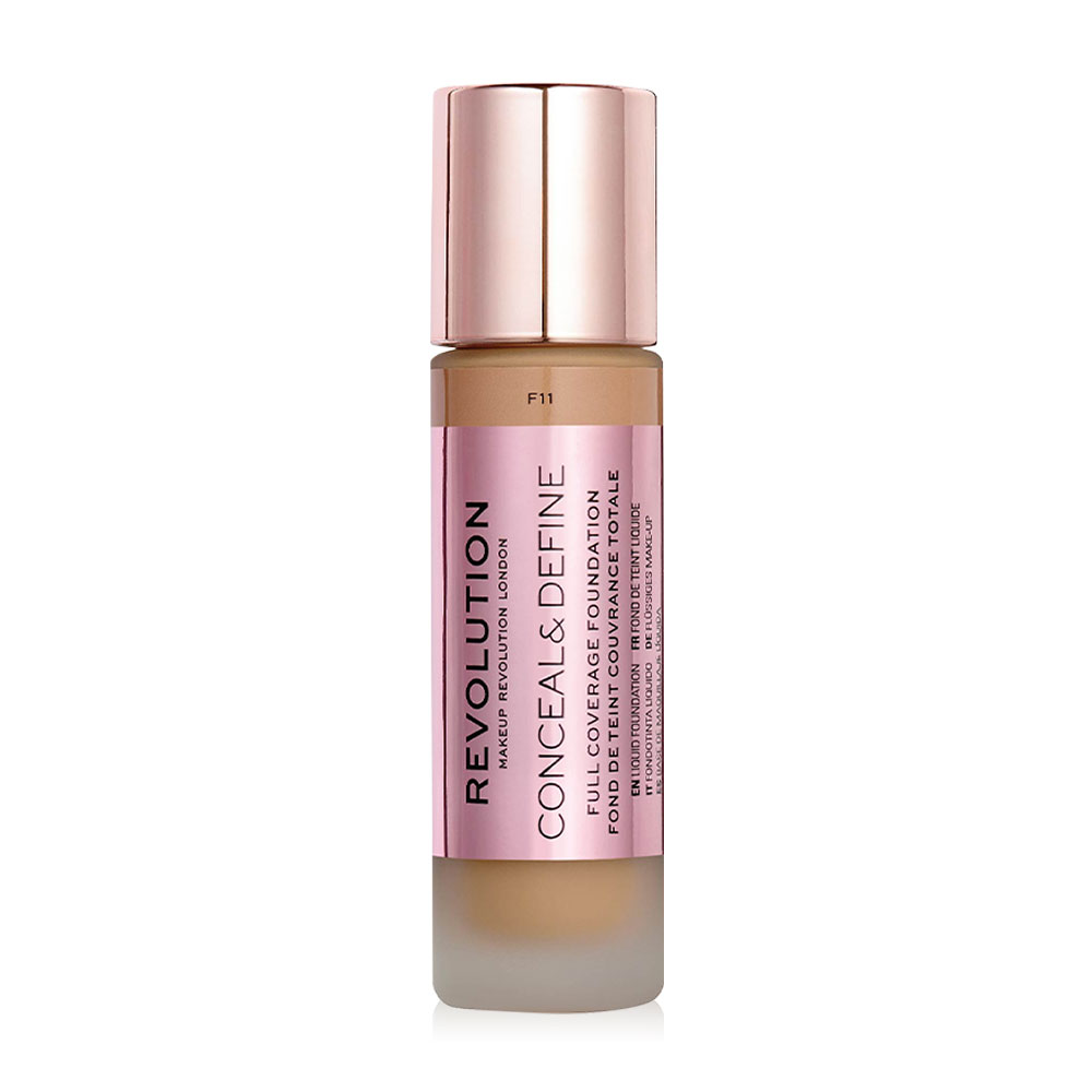 Makeup Revolution Conceal & Define Full Coverage Foundation 23ml #F11