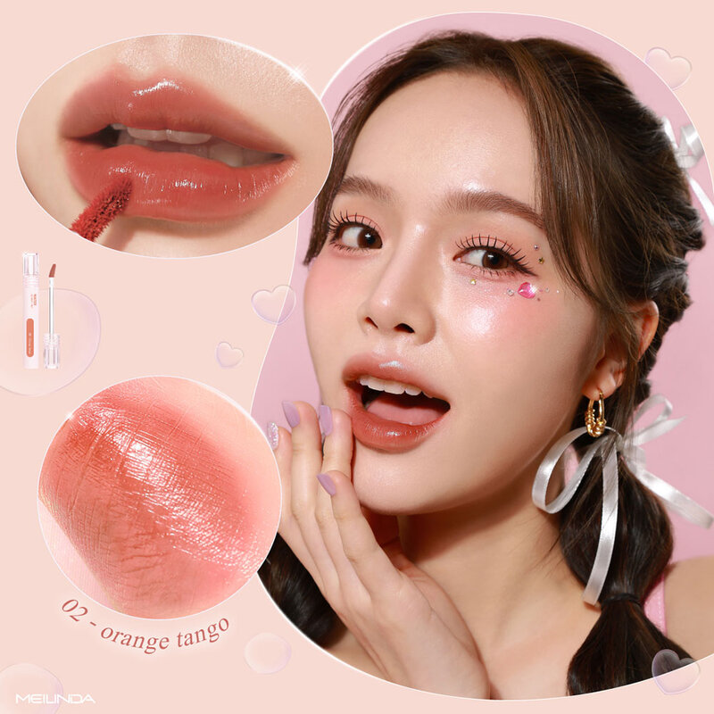 Mei Linda Water Glowy Tint 3.5g #02 Orange Tango