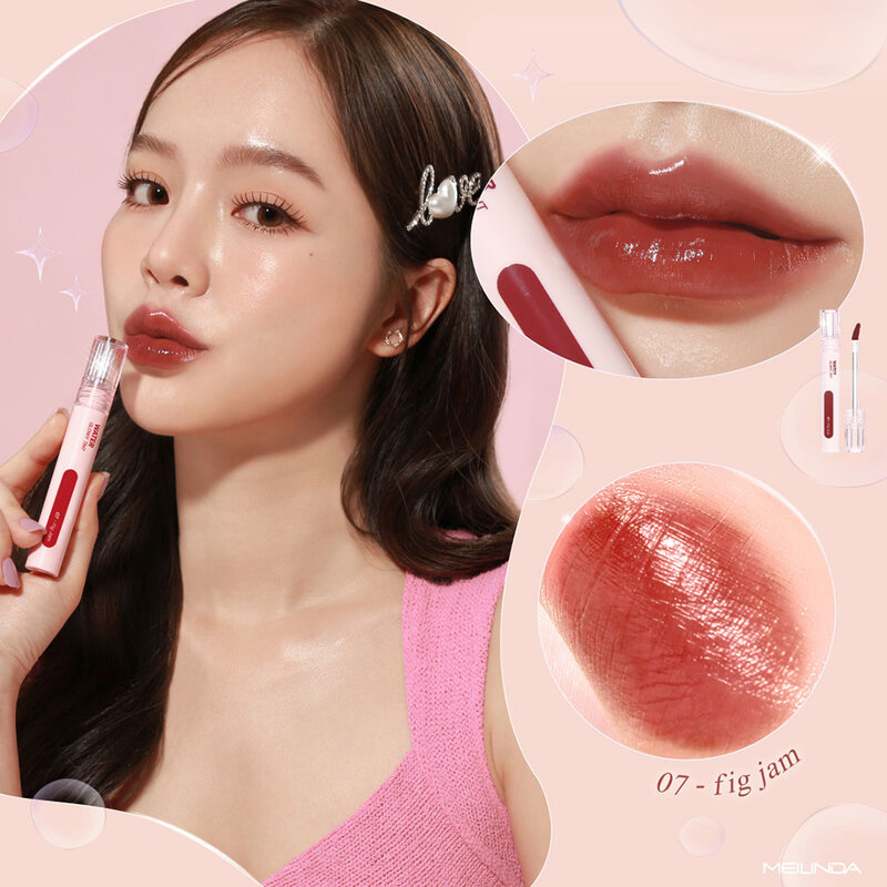 Mei Linda Water Glowy Tint 3.5g #07 Fig Jam ( สินค้าหมดอายุ : 2025.08.01 ) 