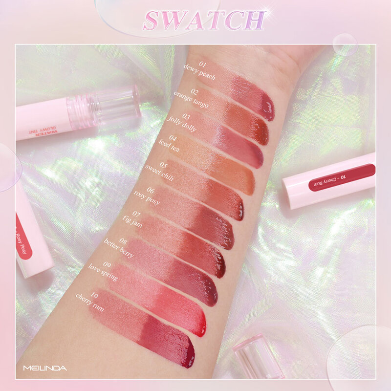 Mei Linda Water Glowy Tint 3.5g #08 Better Berry