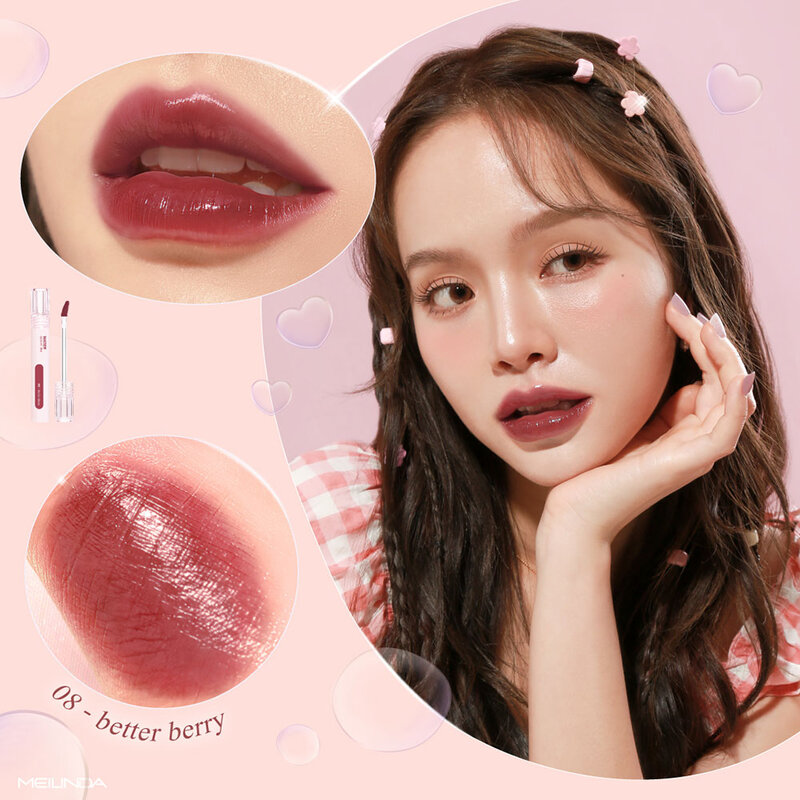 Mei Linda Water Glowy Tint 3.5g #08 Better Berry