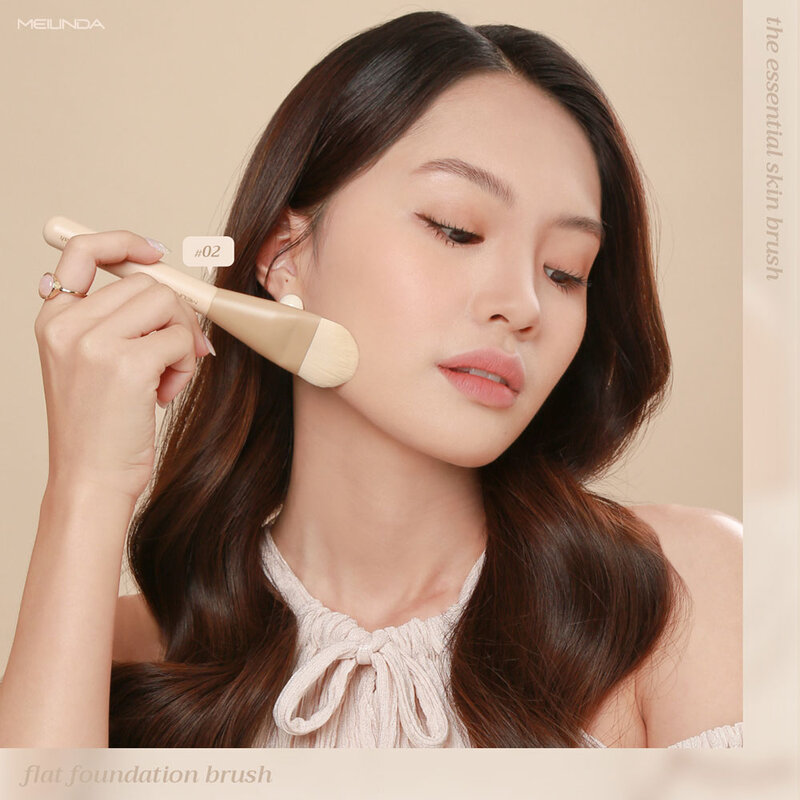 Mei Linda The Essential Skin Brush 1pc #02 Flat Foundation Brush