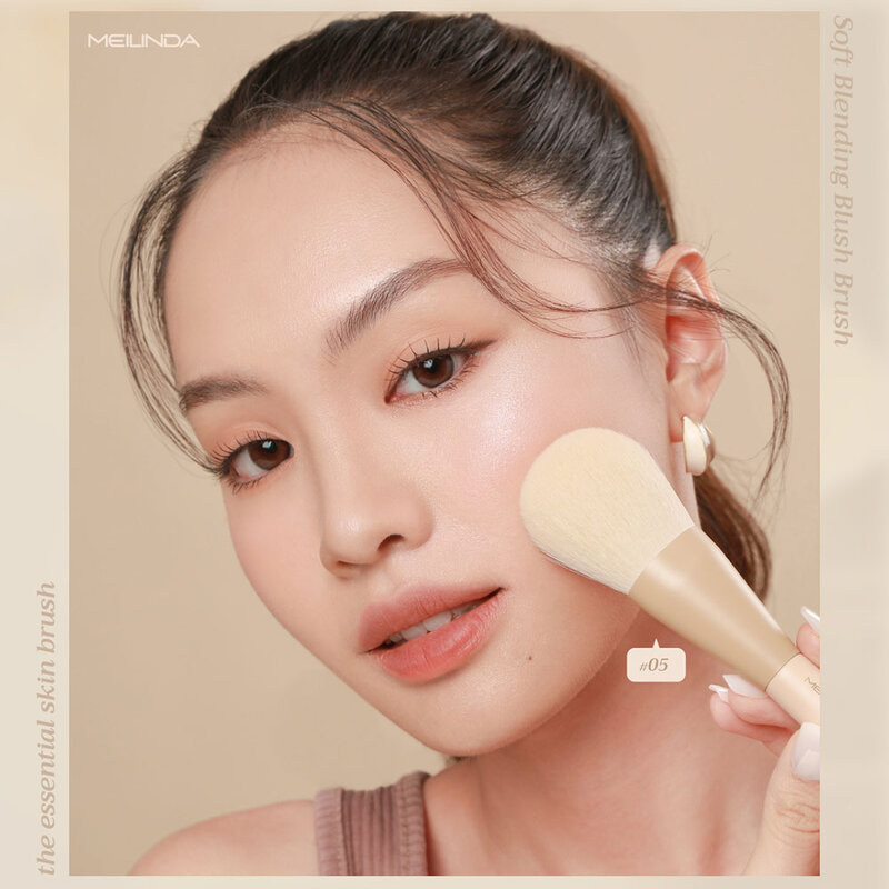 Mei Linda The Essential Skin Brush 1pc #05 Soft Blending Blush Brush