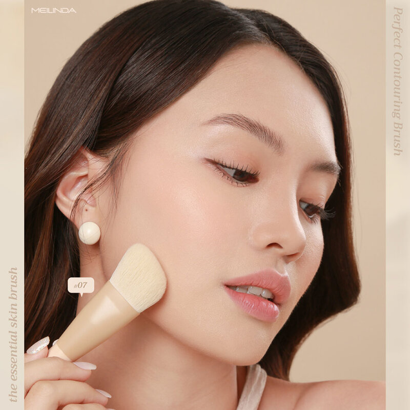 Mei Linda The Essential Skin Brush 1pc #07 Perfect Contouring Brush