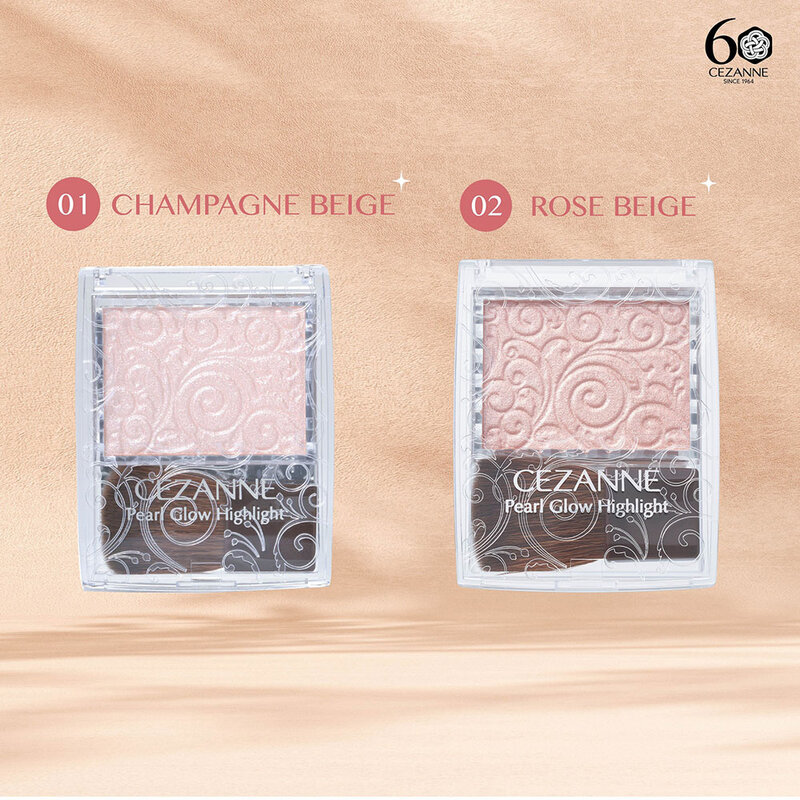 Cezanne Pearl Glow Highlight 2.4g #01