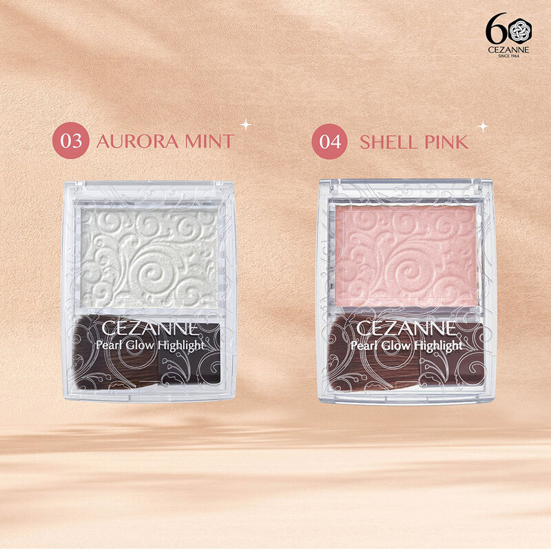 Cezanne Pearl Glow Highlight 2.4g #04