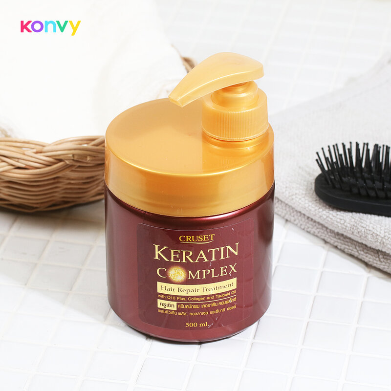 CRUSET Keratin Complex Hair Repair Treatment 500ml