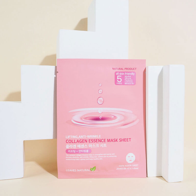 Leaves Natural Collagen Essence Mask Sheet 25ml