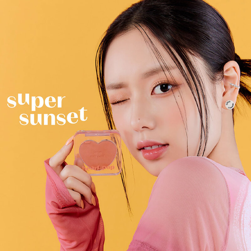 Etude Heart Pop Blusher 4g #Super Sunset