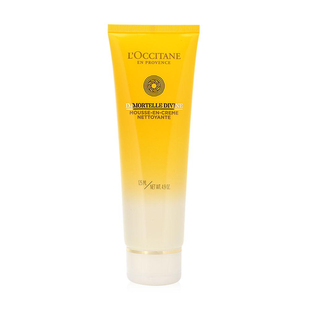 LOccitane Immortelle Divine Foaming Cleansing Cream 125ml