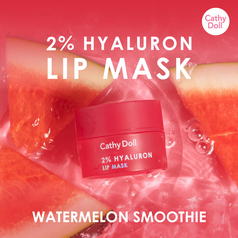 Cathy Doll 2% Hyaluron Lip Mask 4.5g #Watermelon Smoothie