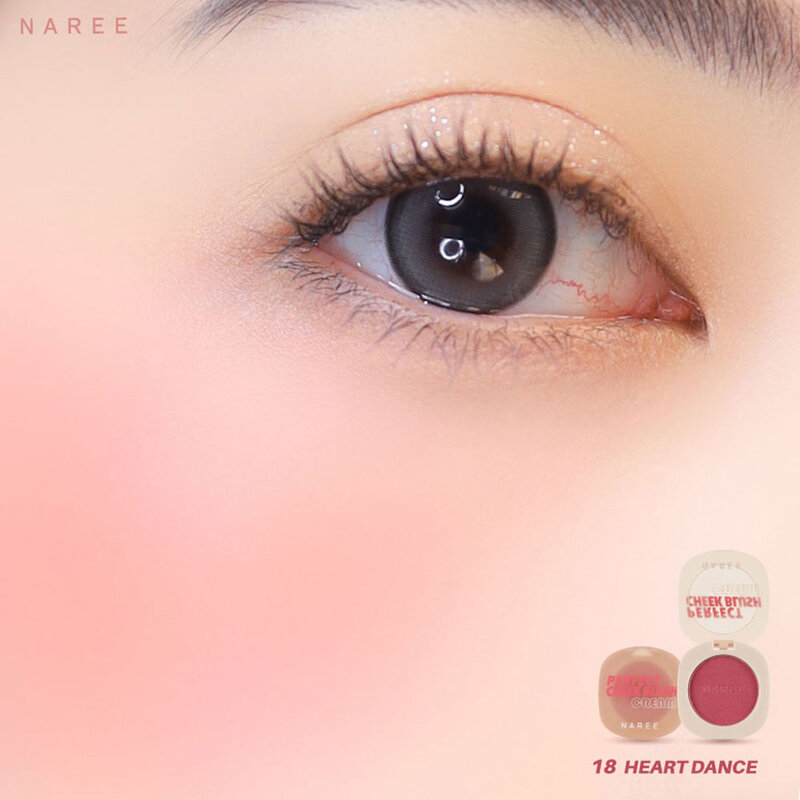 Naree Perfect Cheek Blush Cream 7g #18 Heart Dance