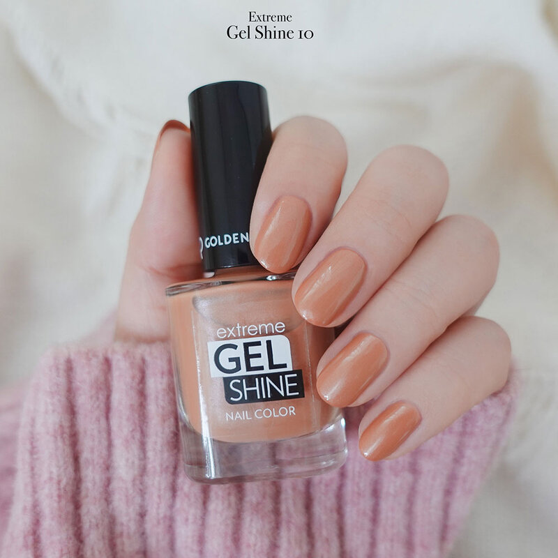 Golden Rose Gel Shine Nail Color 10.2ml #10