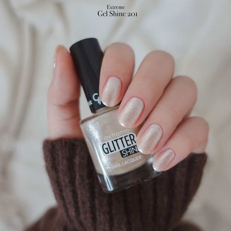Golden Rose Glitter Shine Nail Lacquer 10.2ml #201