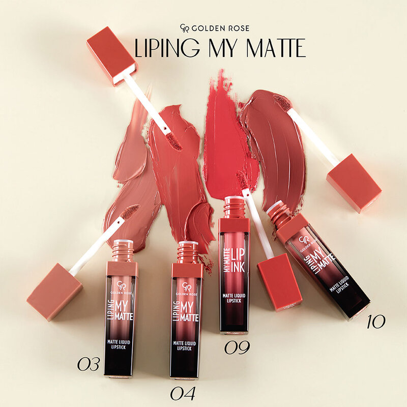 Golden Rose Liping My Matte Liquid Lipstick 5ml #09