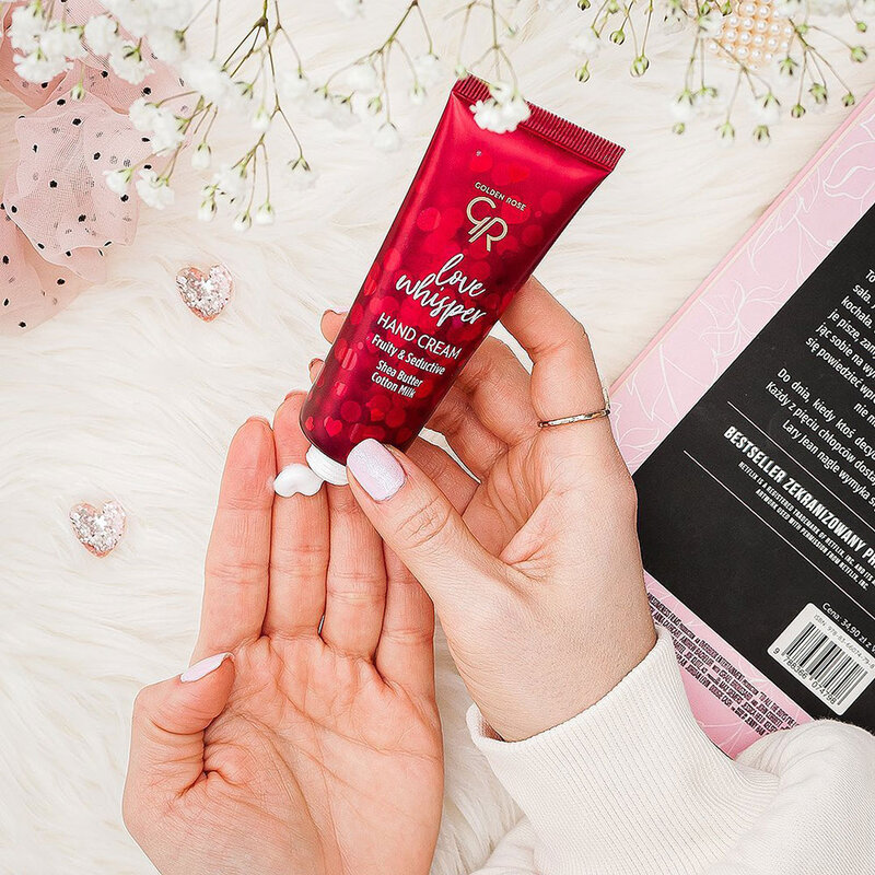 Golden Rose Hand Cream 50ml #Love Whisper ( สินค้าหมดอายุ : 2026.02.01 ) 
