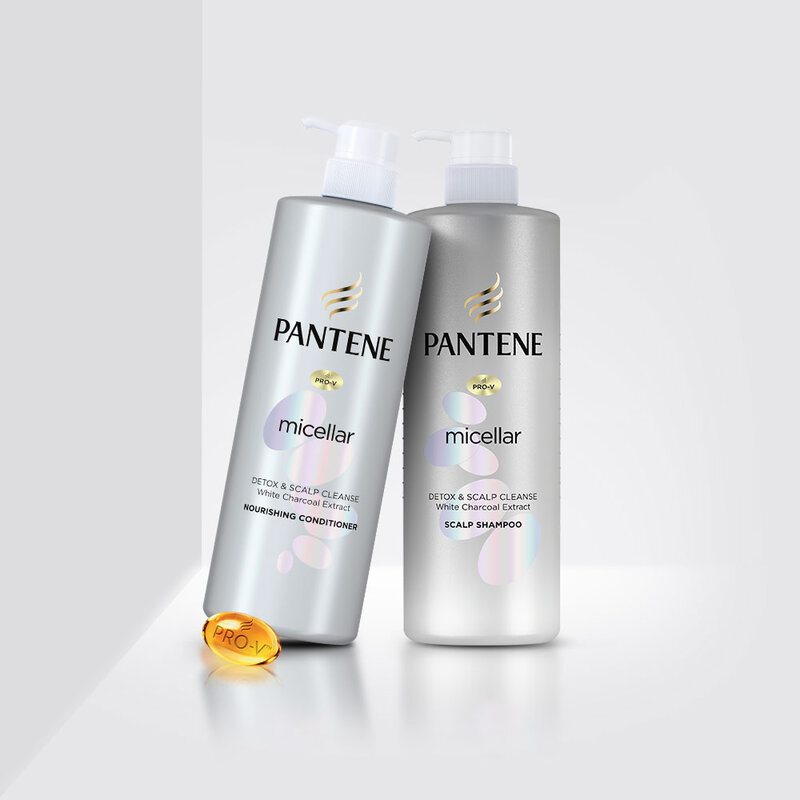 PANTENE MICELLAR Detox & Scalp Cleanse  Shampoo 530ml